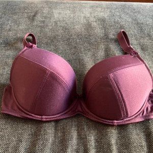 Change 28F/65F Push-up Bra w/ Multi-way Straps - Eggplant
